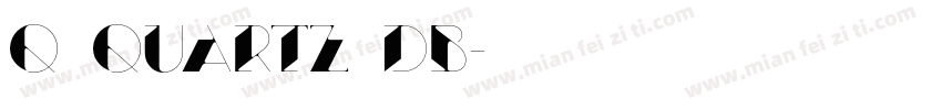 Q quartz DB字体转换